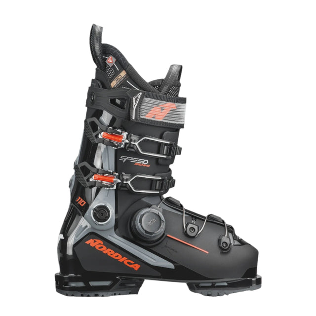 Nordica Speedmachine 3 Boa 110 Ski Boot 2025 - Black/Grey/Red