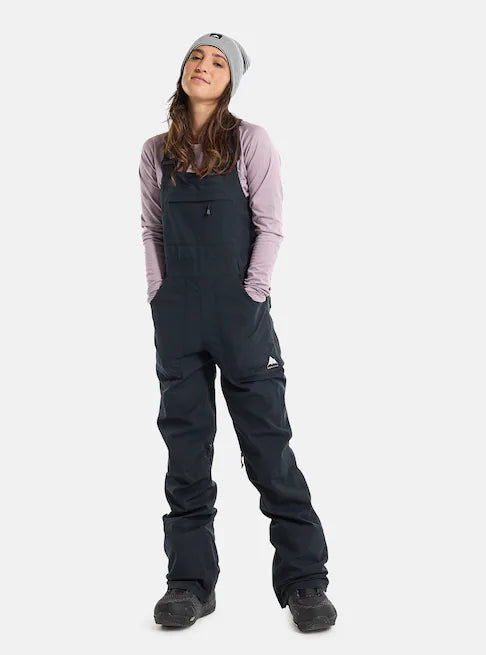 Burton Women's Avalon 2L Stretch Bib Pants - True Black