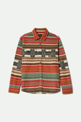 Brixton Men's Bowery Long Sleeve Arctic Stretch Fleece