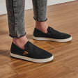 Olukai Women's Pehuea Slip-On Sneakers - Black/Black