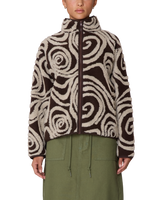 Obey Swirls Jacquard Zip Jacket