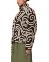 Obey Swirls Jacquard Zip Jacket