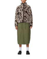 Obey Swirls Jacquard Zip Jacket