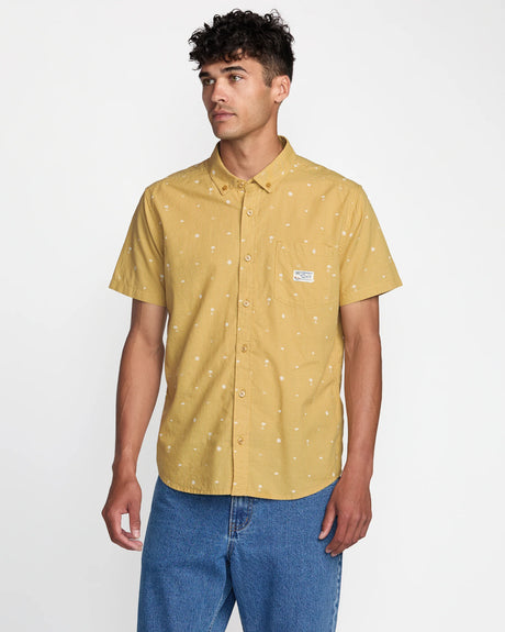 RVCA Exotica Seersucker Short Sleeve Shirt