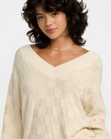 RVCA Harmony V Neck Sweater