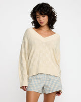 RVCA Harmony V Neck Sweater