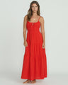 Billabong Red Aloha Maxi Dress
