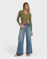 Billabong Free Fall Flare Denim Pant