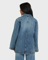 Billabong Women's Denim Chore Coat