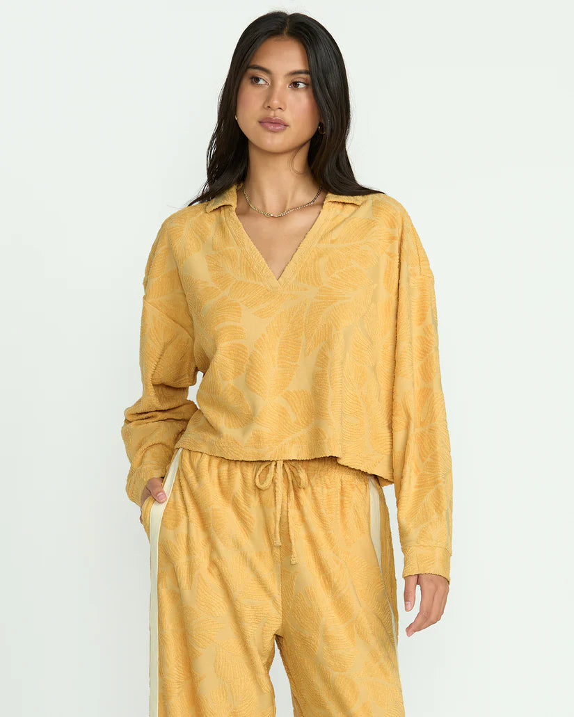 Billabong Sun Palm Terry Pullover Sweatshirt
