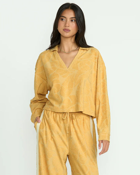 Billabong Sun Palm Terry Pullover Sweatshirt