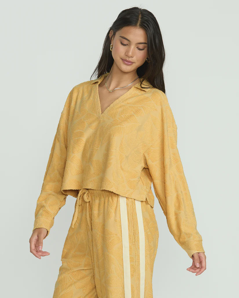 Billabong Sun Palm Terry Pullover Sweatshirt