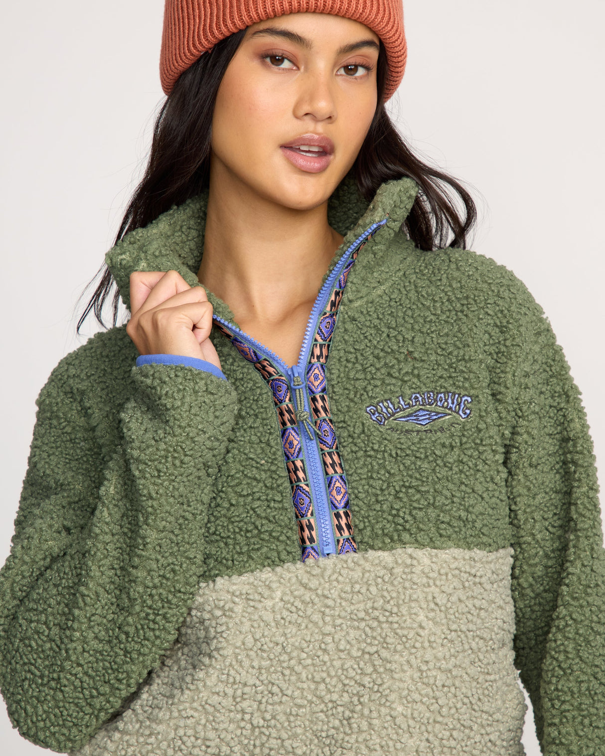 Billabong Horizon Mock Neck Half Zip fleece