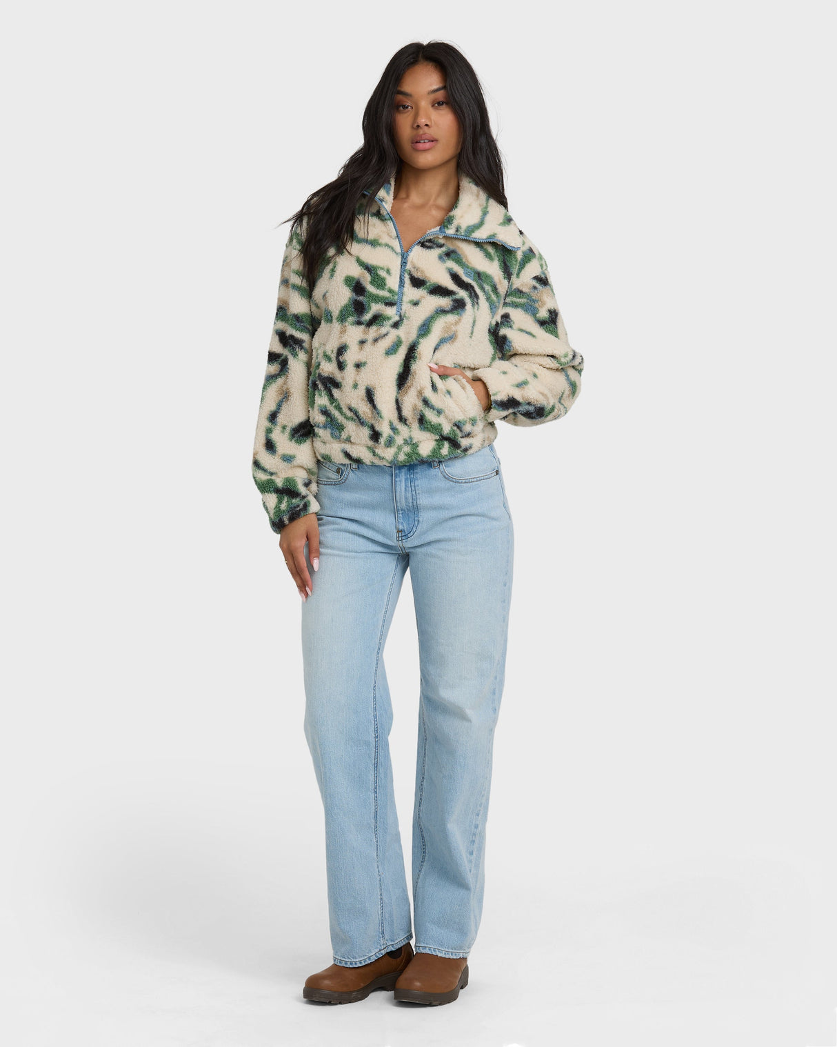 Billabong Barra Half Zip Fleece