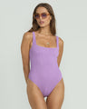 Billabong Summer High Square Neck One-Piece Swimsuit