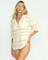 Billabong Crystal Tides Beach Coverup Overshirt