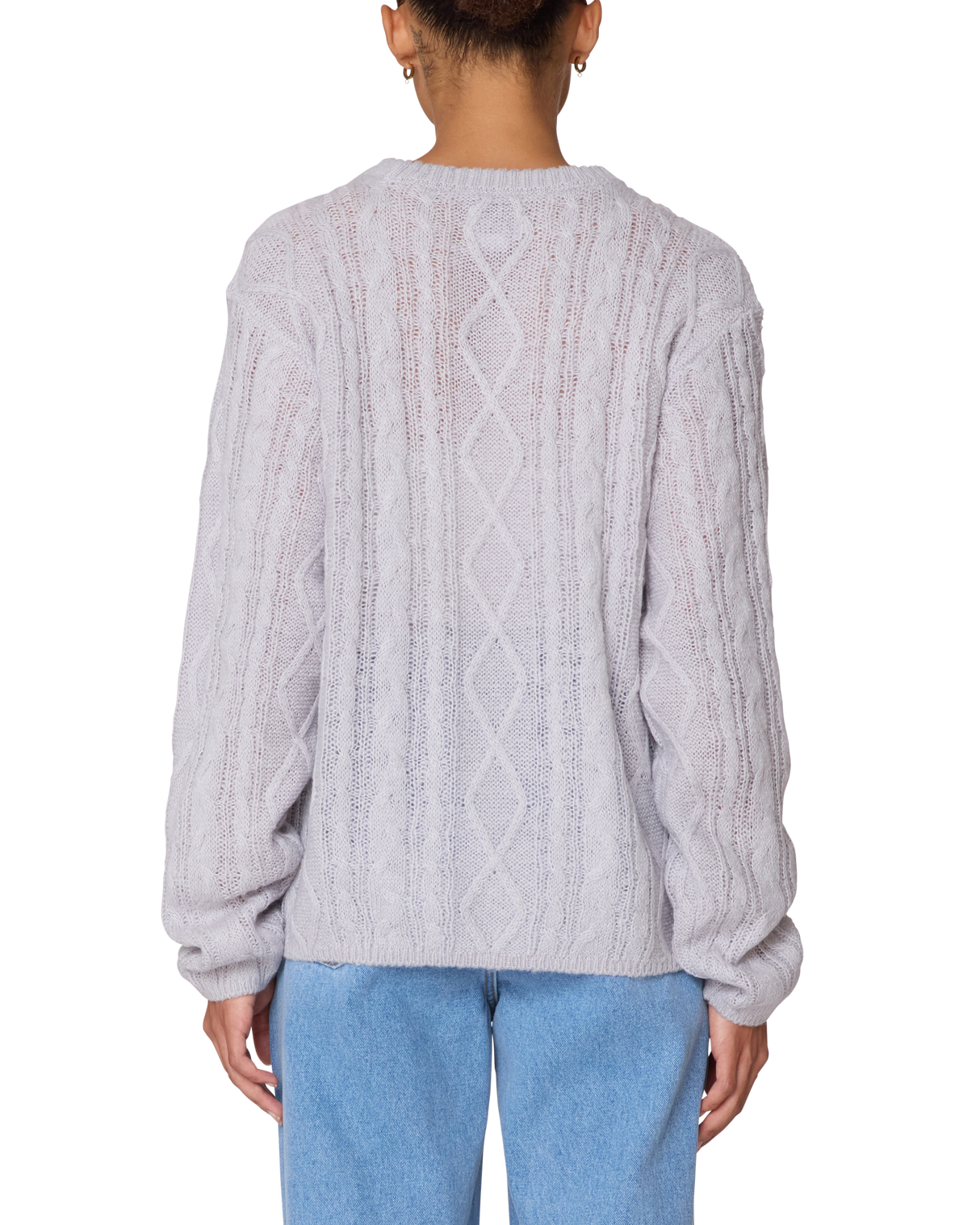 Obey Isabella Loose Cable Sweater