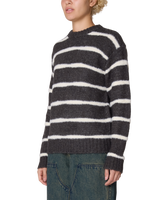 Obey Casey Stripe Crew Sweater
