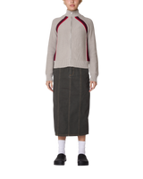 Obey Lizzie Zip Mock Sweater
