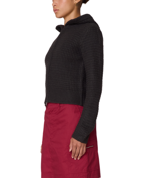 Obey Glenda Hood Zip Sweater