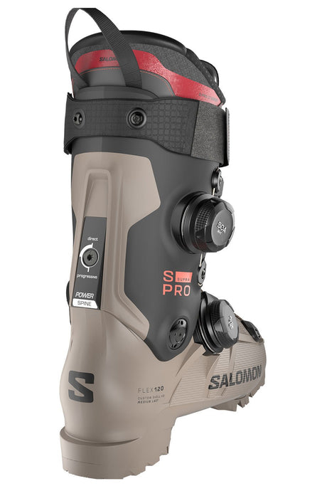 Salomon S/Pro Supra Dual Boa 120 ski boot with BOA closure system and flex adjustment
