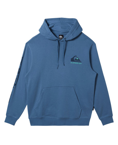 Quiksilver Omni Logo Hoodie - Coronet Blue