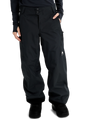 Burton women's relaxed fit snow pants with dual button closure and side pockets