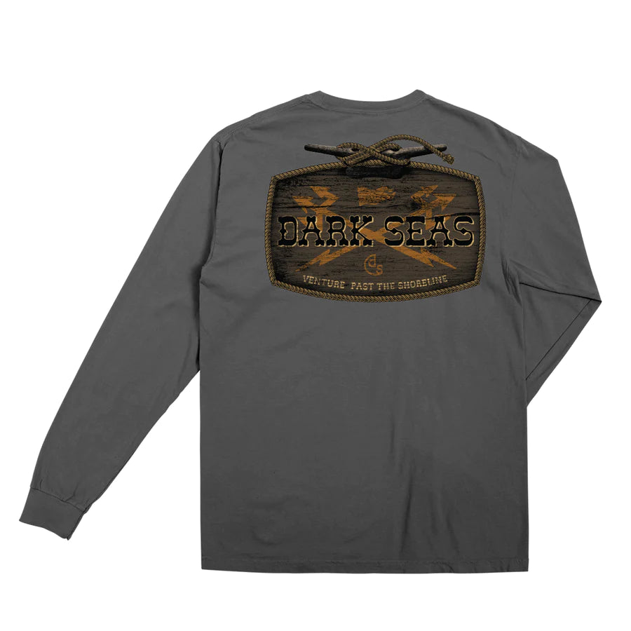 Dark Seas Coastal Rancher LS T-Shirt - Black