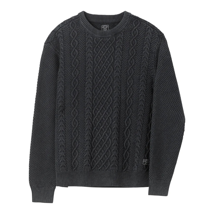 Dark Seas Big Sur Sweater - Black