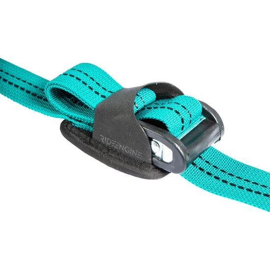 Load image into Gallery viewer, Ride Engine Expedition Tie Down Straps Wide - Green 
