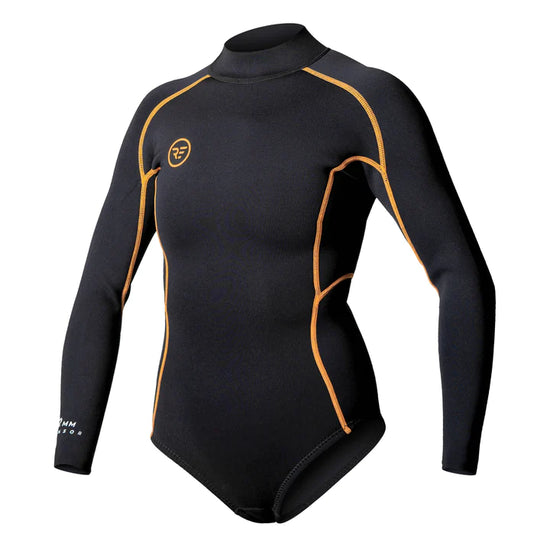 Ride Engine Women's Sensor 2/1 Back Zip Long Sleeve Bikini Springsuit