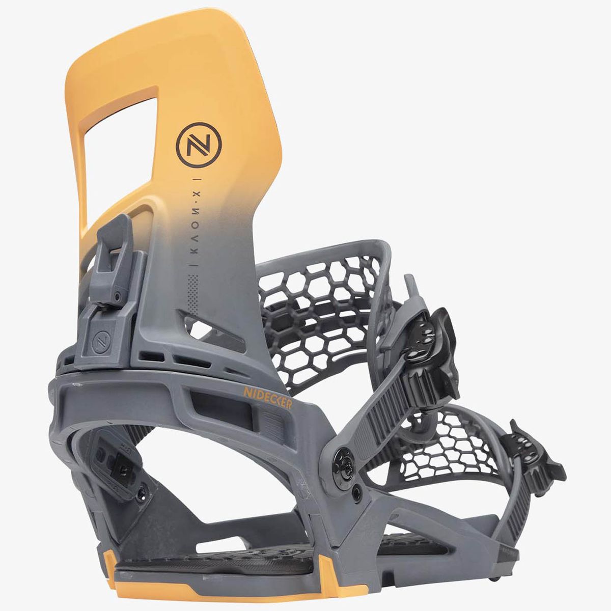 Nidecker Kaon-X Snowboard Bindings 2024 - Hot Slate