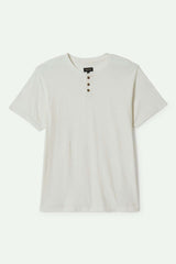 Brixton Men's Vintage Reserve Short Sleeve Henley