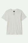 Brixton Men's Vintage Reserve Short Sleeve Henley