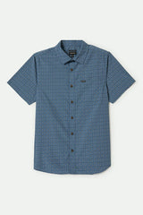 Brixton Men's Charter Print Short Sleeve Woven