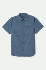 Brixton Men's Charter Print Short Sleeve Woven