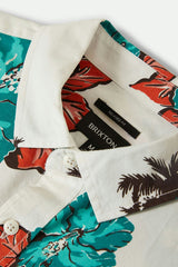 Brixton Men's Cru Print Short Sleeve Woven