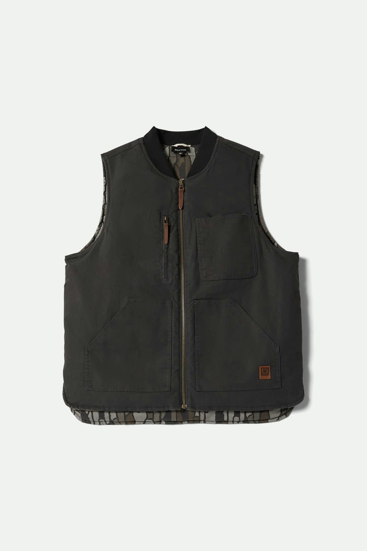Brixton Men's Builders Abraham Rev Vest