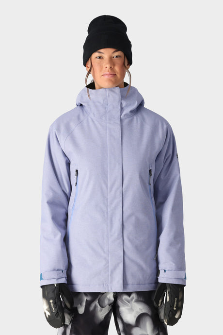 686 Women's Fantasia Insulated Jacket - Purple Impression Dobby