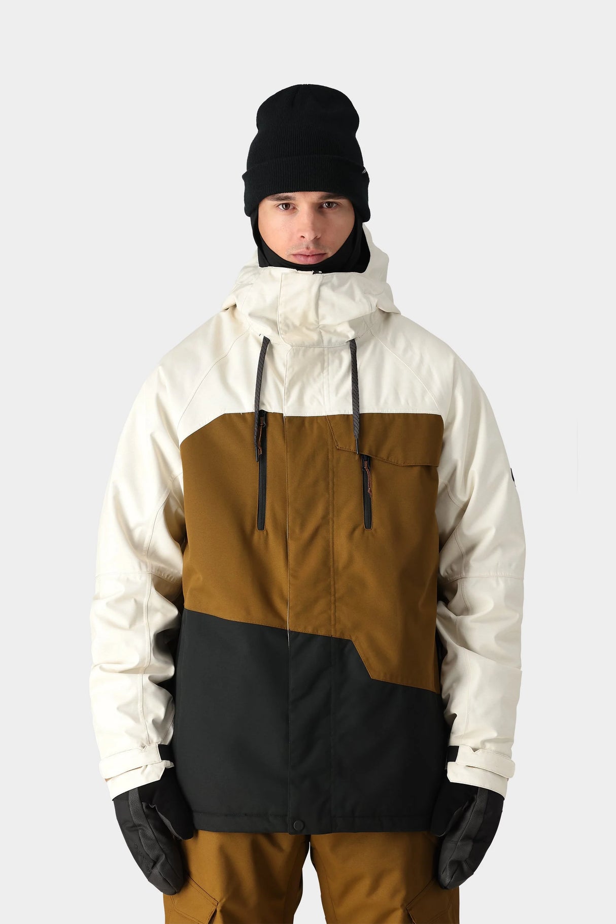 686 Men's Geo Insulated Jacket - Birch Wash Colorblock