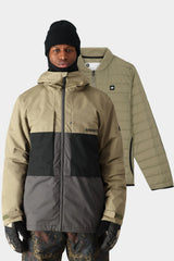 686 Men's Smarty 3-In-1 Form Jacket - Sage Colorblock