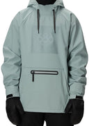 686 women's waterproof pullover hoodie with kangaroo pocket and adjustable hood drawstrings