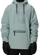 686 women's waterproof pullover hoodie with kangaroo pocket and adjustable hood drawstrings