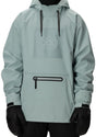 686 women's waterproof pullover hoodie with kangaroo pocket and adjustable hood drawstrings