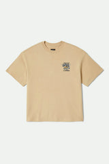 Brixton Men's Live Free Heavyweight Relaxed T-Shirt