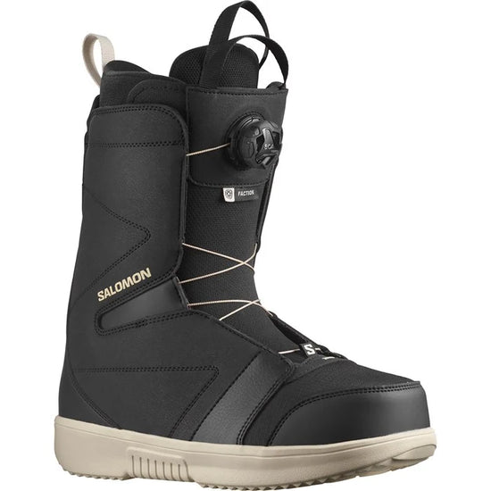 Salomon Faction Boa Snowboard Boots 2024 - Black/Rainy Day