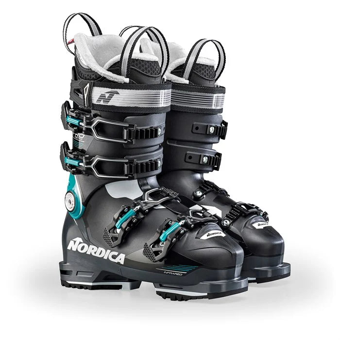 Nordica Promachine 95 Women's Ski Boots  - Black/Anthracite/Blue