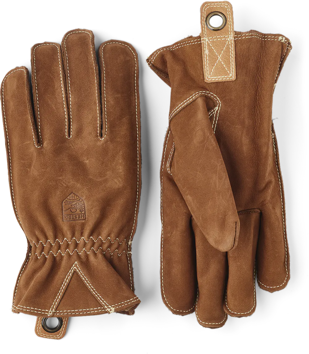 Hestra Oden Nubuck Gloves - Cork