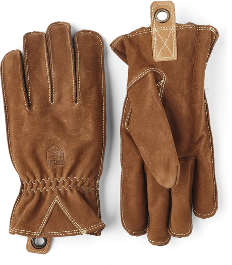 Hestra Oden Nubuck Gloves - Cork