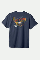 Brixton Men's Keller Short Sleeve Standard T-Shirt